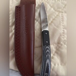 New Camillus fixed blade Knife - Black/Gray Handle